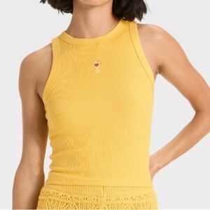 A New Day Mustard Yellow Knit Top